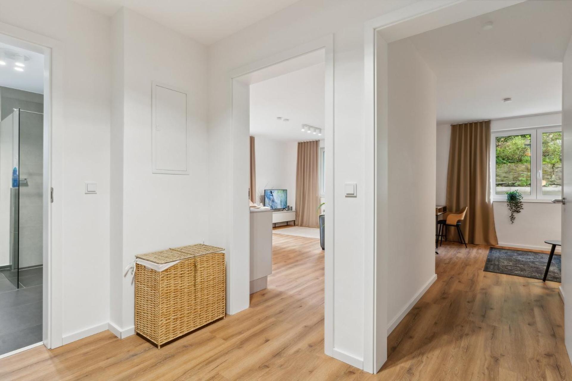 Zwei Apartments Fuer Bis Zu 8 Personen Zentral, Modern, Mit Terrasse & Balkon Bielefeld Kültér fotó